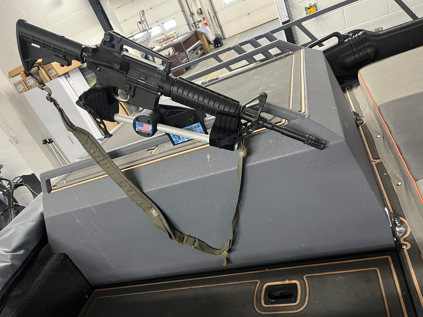 Sidekick Gun Rack for 1x1 Square Tube