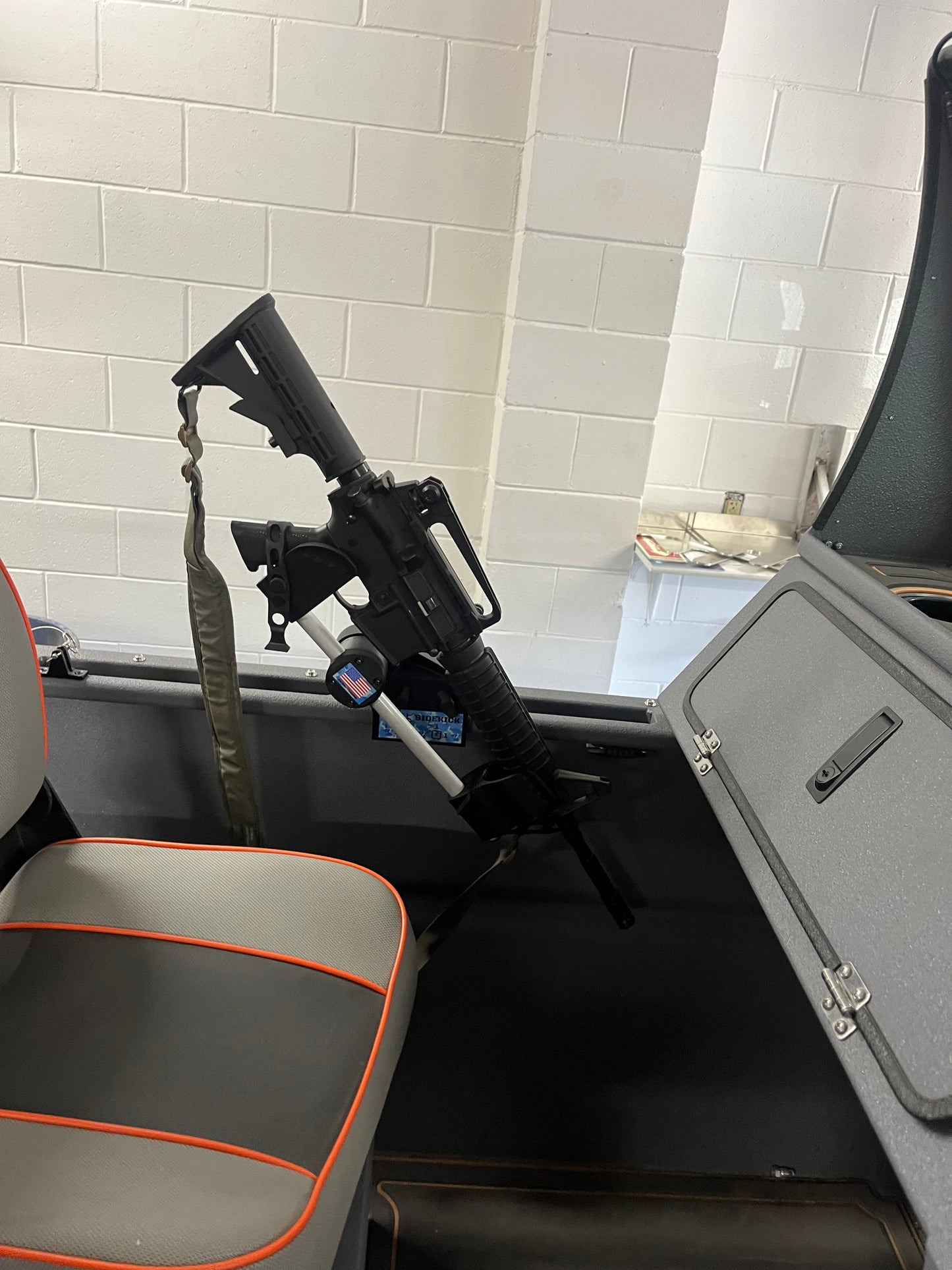 Sidekick Gun Rack for 1x1 Square Tube