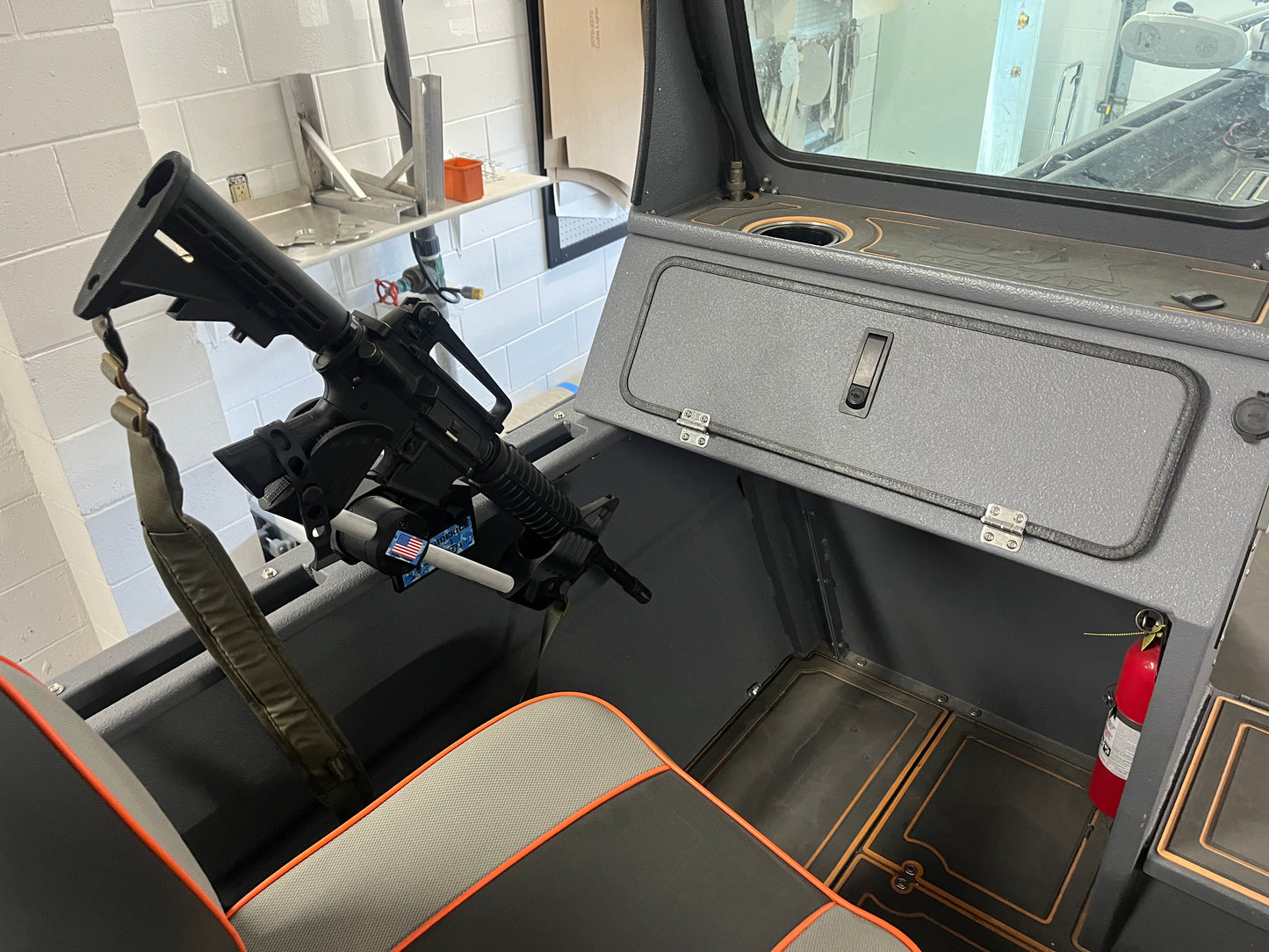 Sidekick Gun Rack for 1x1 Square Tube