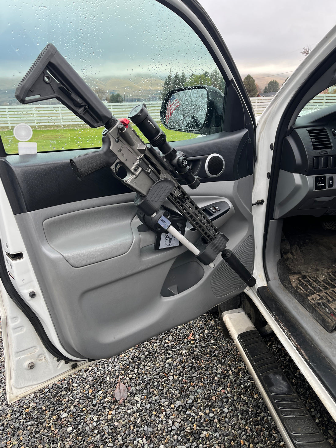 AR Platform Rifles in the Sidekick Gun Mount