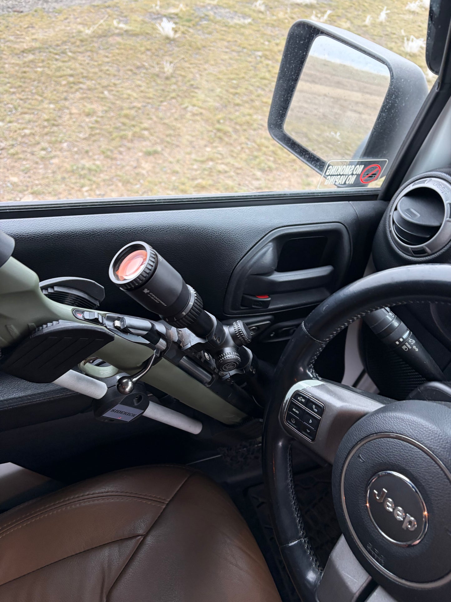 2011-2018 Jeep Wrangler JK Sidekick Gun Mount