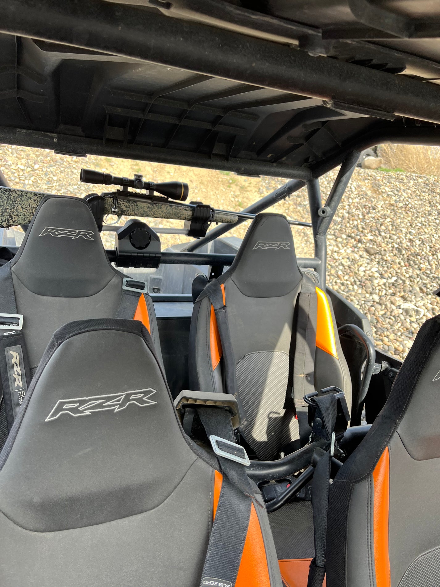 Sidekick SXS Gun Rack – Ready To Shoulder