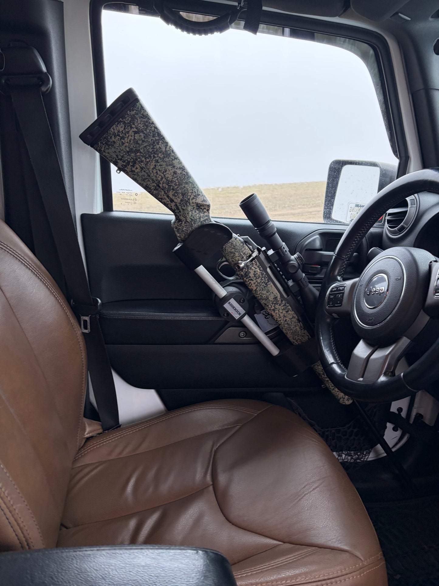 2011-2018 Jeep Wrangler JK Sidekick Gun Mount
